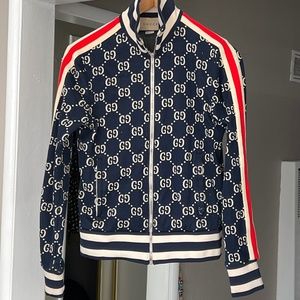 GG JACQUARD COTTON JACKET- GUCCI JACKET